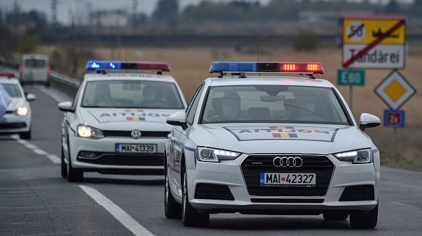 Auto della polizia rumena Auto della polizia rumena