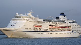 The Columbus ship, operated by Cruise and Maritime Voyages (CMV)