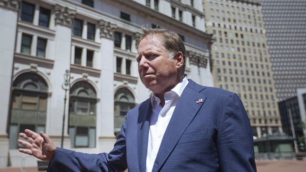ABD Başkanı Donald Trump'ın görevden aldığı New York Güney Bölge Başsavcısı Geoffrey Berman ABD Başkanı Donald Trump'ın görevden aldığı New York Güney Bölge Başsavcısı Geoffrey Berman