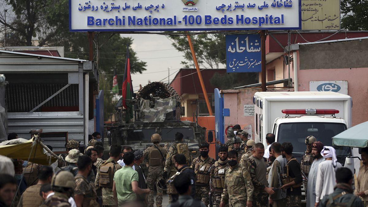 Afganistan'ın başkenti Kabil'de IŞİD tarafından bir doğum hastanesini hedef alan saldırı gerçekleştirilmişti (arşiv) 