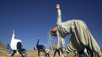 Világszerte több helyen is megemlékeztek a nemzetközi jóga napról