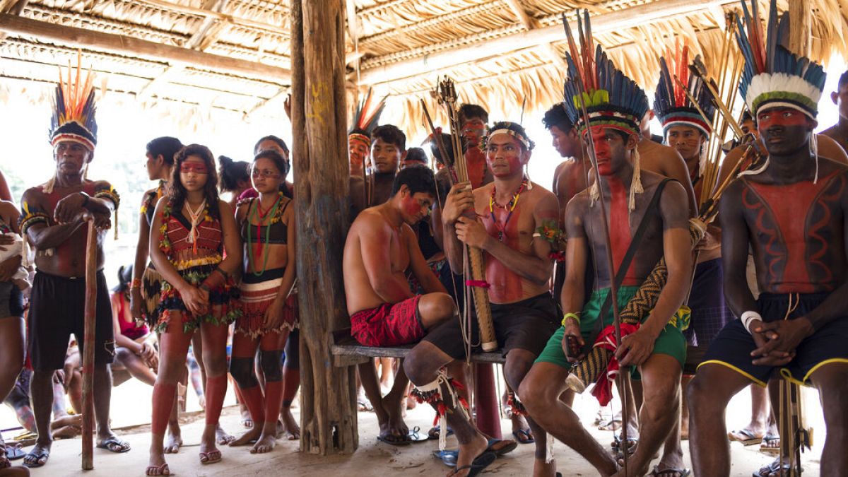 Indián törzs Brazíliában