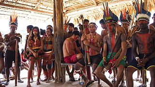Indián törzs Brazíliában
