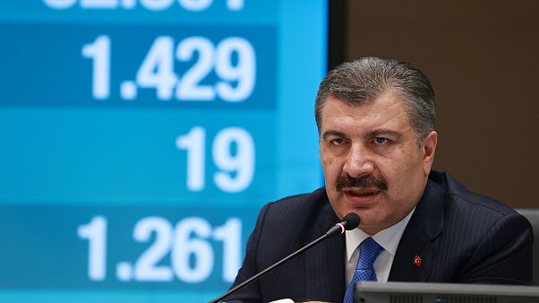 Sağlık Bakan Fahrettin Koca Sağlık Bakan Fahrettin Koca