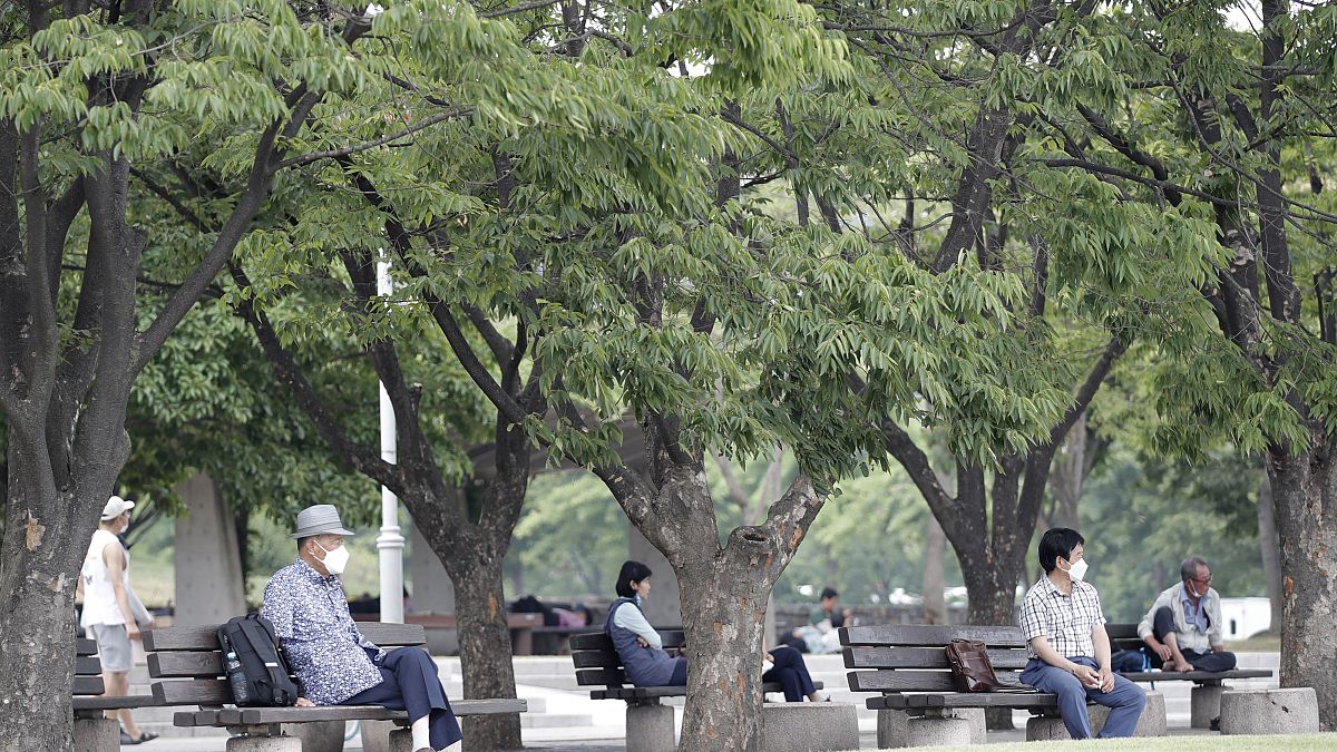 South Korea started to record around 40 to 50 new cases per day at the end of May. 