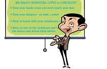 Mr. Bean em campanha da OMS