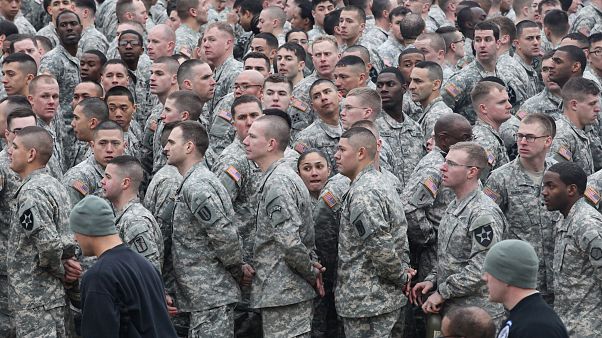 US-Soldaten. US-Soldaten.