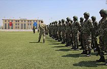 Somali'de askerlere eğitim/ Arşiv