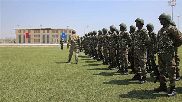 Somali'de askerlere eğitim/ Arşiv Somali'de askerlere eğitim/ Arşiv