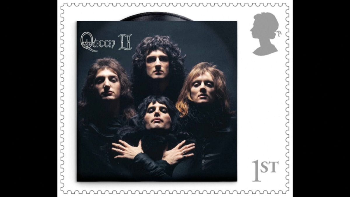Σε γραμματόσημα οι θρυλικοί Queen 