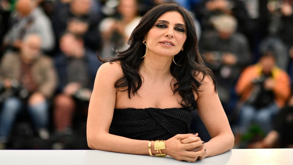 المخرجة اللبنانية نادين لبكي خلال مشاركتها في الدورة 72 لمهرجان كان السينمائي جنوب فرنسا - 2019/05/15
