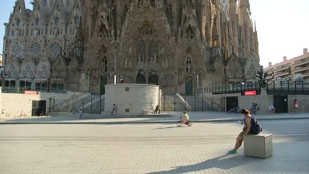 La Sagrada Familia, Barcelona. La Sagrada Familia, Barcelona.