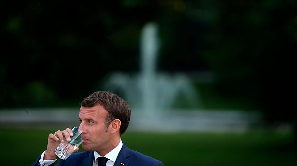 Emmanuel Macron Tunéziában Emmanuel Macron Tunéziában