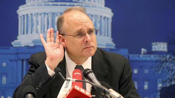 Az amerikai elnök különmegbízottja, Marshal Billingslea az amerikai-orosz nukláris egyeztetésen Az amerikai elnök különmegbízottja, Marshal Billingslea az amerikai-orosz nukláris egyeztetésen