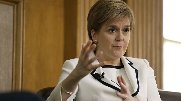 Scotland's first minister, Nicola Sturgeon. Scotland's first minister, Nicola Sturgeon.