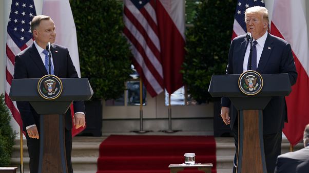 Trump: Almanya'daki ABD askerlerini Polonya'ya kaydırabiliriz Trump: Almanya'daki ABD askerlerini Polonya'ya kaydırabiliriz