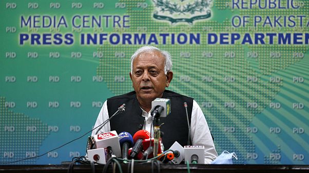 Pakistan's aviation minister Ghulam Sarwar Khan Pakistan's aviation minister Ghulam Sarwar Khan