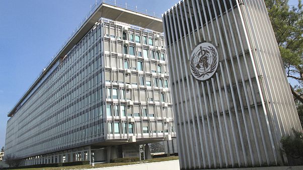World Health Organization (WHO) headquarters building in Geneva, Switzerland World Health Organization (WHO) headquarters building in Geneva, Switzerland