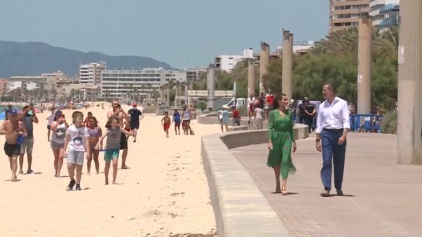 Tourismus-Tour: Felipe und Letizia besuchen Mallorca Tourismus-Tour: Felipe und Letizia besuchen Mallorca