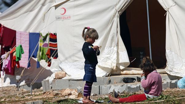Hatay'ın Reyhanlı ilçesindeki Suriyeli mülteci kampı Hatay'ın Reyhanlı ilçesindeki Suriyeli mülteci kampı