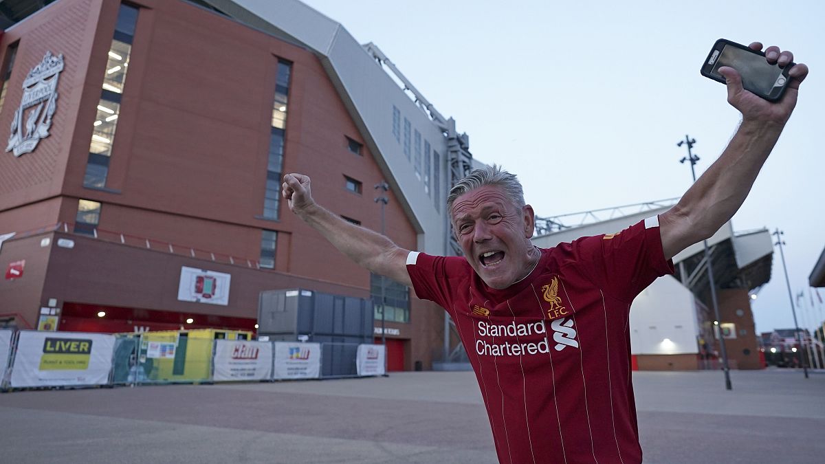 Dieser Liverpool-Fan freut sich über den Titelgewinn