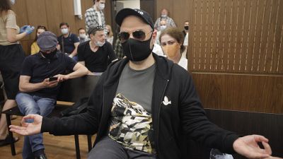 Кирилл Серебренников в зале суда. Москва, 26 июня 2020 года