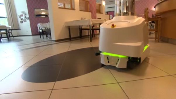 Wo Roboter gegen Viren kämpfen Wo Roboter gegen Viren kämpfen