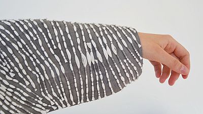 Designer makes eco-friendly burial clothes. Designer makes eco-friendly burial clothes.
