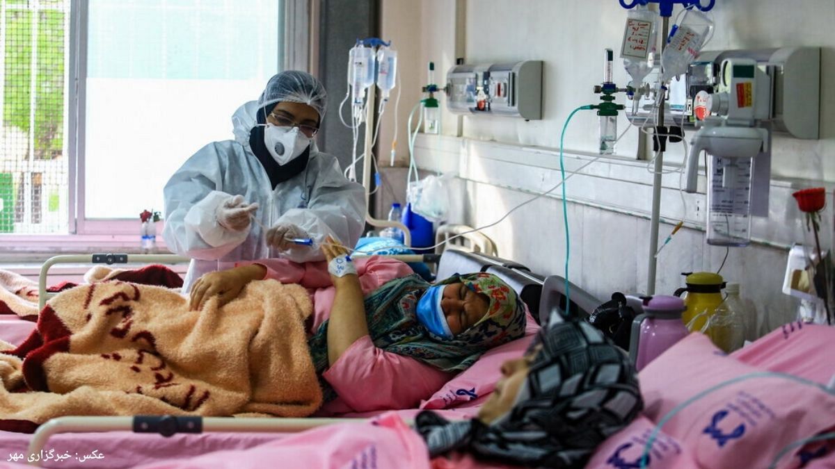 بیمارستانی در قم که بیماران مبتلا به کرونا را پذیرش می‌کند