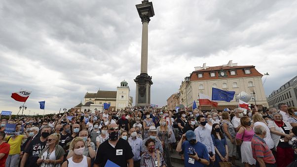 J-1 avant le premier tour de l'élection présidentielle en Pologne J-1 avant le premier tour de l'élection présidentielle en Pologne