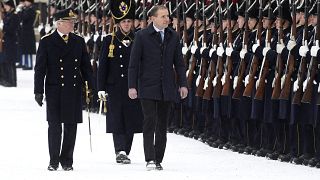 رئيس آيسلندا غوندي تورلاسيوس، خلال زيارة إلى السويد - ستكهولم - 2018/01/17