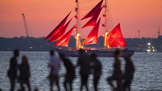 Un festival des "Voiles écarlates" sans spectateurs à Saint-Pétersbourg