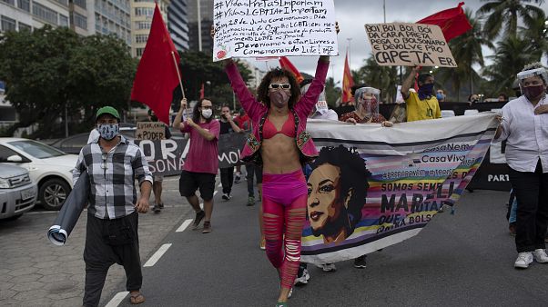 Manifestação contra Bolsonario no Rio de Janeiro Manifestação contra Bolsonario no Rio de Janeiro