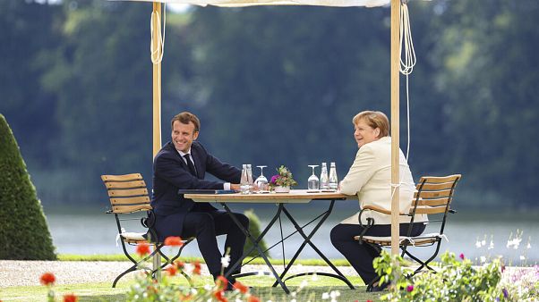Merkel meets Macron - Euronews am Abend am 29.06. Merkel meets Macron - Euronews am Abend am 29.06.