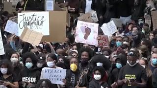 Protest der "Black Lives Matter"-Bewegung in Brüssel