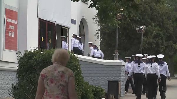 Голосование в Севастополе. Голосование в Севастополе.