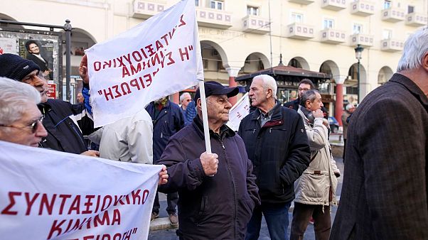 Συγκέντρωση συνταξιούχων στο κέντρο της Αθήνας Συγκέντρωση συνταξιούχων στο κέντρο της Αθήνας