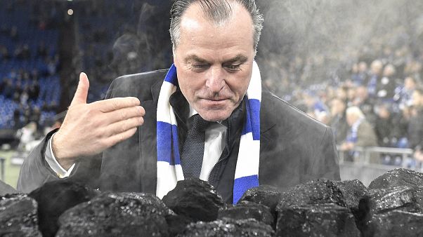 Tönnies bei einem Schalke-Spiel 2018 Tönnies bei einem Schalke-Spiel 2018