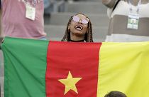 Photo d'archives : Supportrice camerounaise, Sotchi (Russie), le 25 juin 2017
