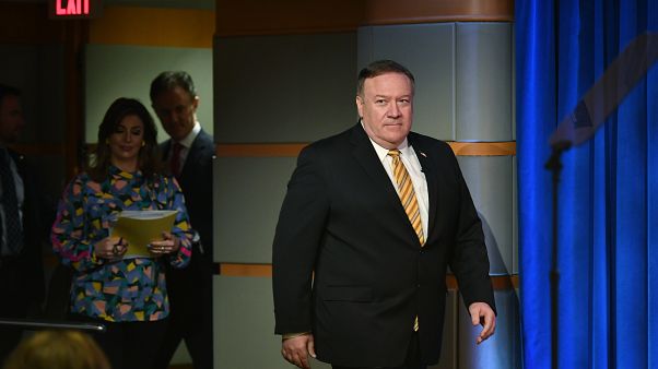 ABD Dışişleri Bakanı Pompeo ABD Dışişleri Bakanı Pompeo