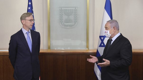 Netanyahu discute con l'inviato USA Netanyahu discute con l'inviato USA
