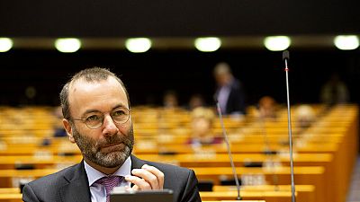 German MEP Manfred Weber attends a session in the Plenary chamber of the European Parliament in Brussels, Tuesday, March 10, 2020