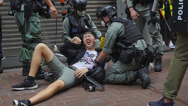 Hong Kong'da Ulusal Güvenlik Yasası kapsamında ilk tutuklama Hong Kong'da Ulusal Güvenlik Yasası kapsamında ilk tutuklama