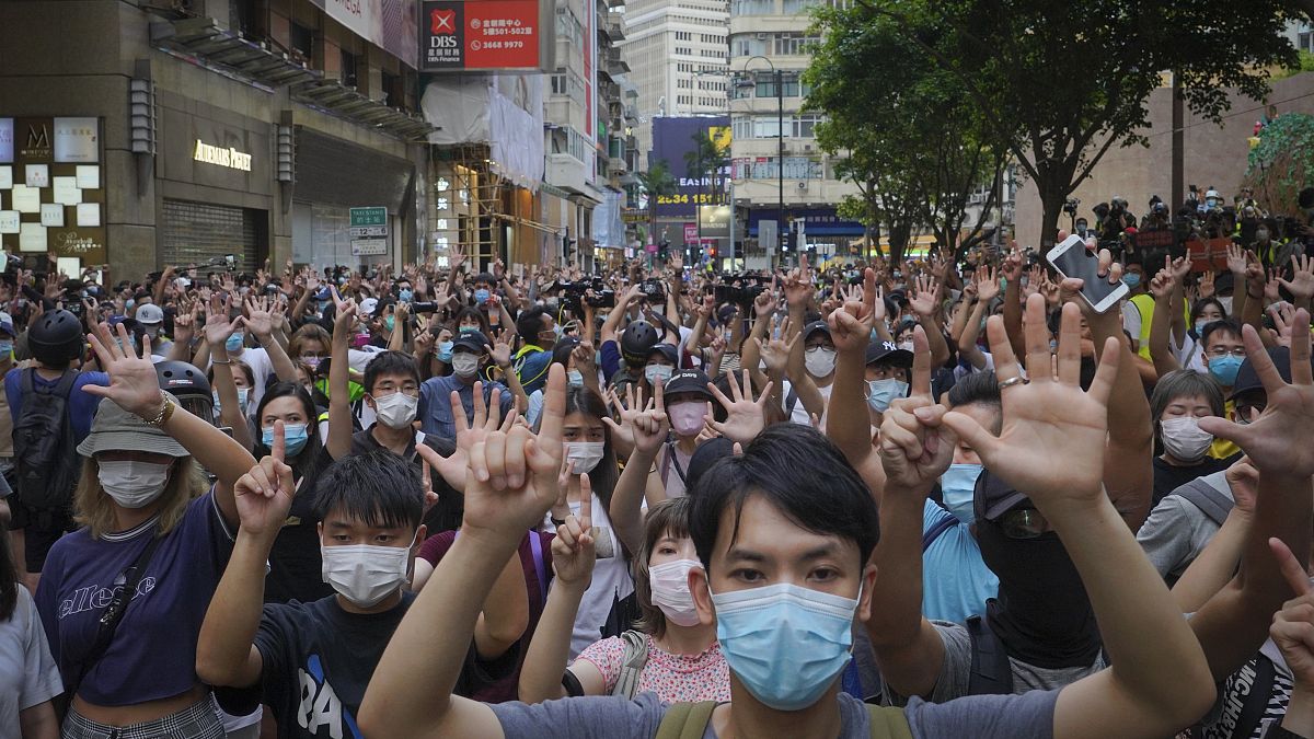 Nemzetbiztonsági törvény: letartóztatás Hongkongban