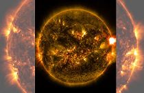 تصاویری که «رصدخانه پویایی‌شناسی خورشید» متعلق به ناسا ثبت کرده است