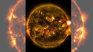 تصاویری که «رصدخانه پویایی‌شناسی خورشید» متعلق به ناسا ثبت کرده است