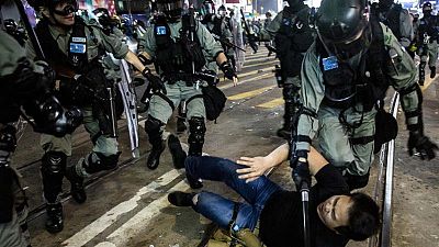 Zahlreiche Festnahmen bei Protesten gegen Sicherheitsgesetz in Hongkong