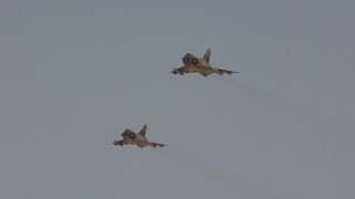 طائرتان تابعتان للقوات الجوية المصرية