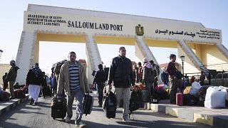 Mısır- Libya arasındaki Sallum Sınır Kapısı (arşiv) 