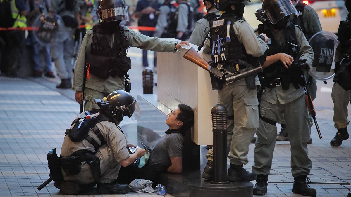 Hundreds arrested in Hong Kong amid protests over new security law